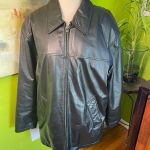 Men’s leather jacket